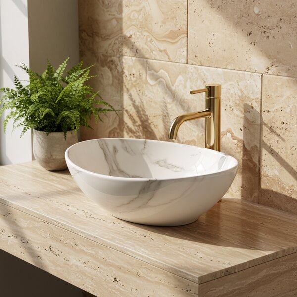 Countertop Basin Rea Sofia Shiny Aiax