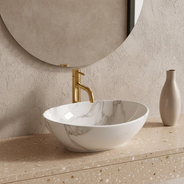 Countertop Basin Rea Sofia Shiny Aiax