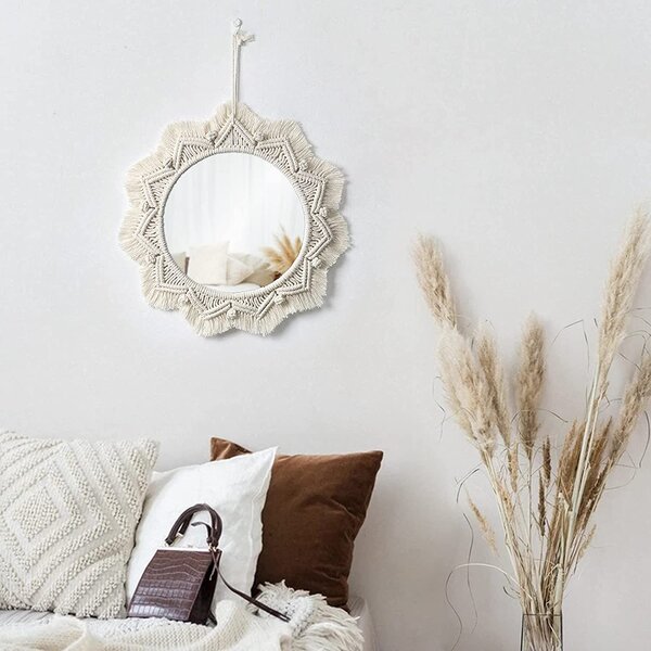 Boho wall mirror 50CM 322047