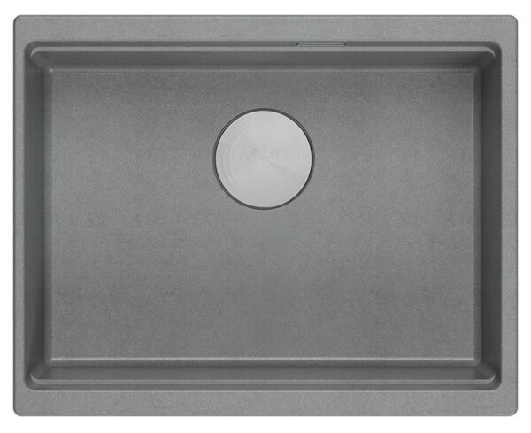 Granite sink Logan 100 Grey Metallic