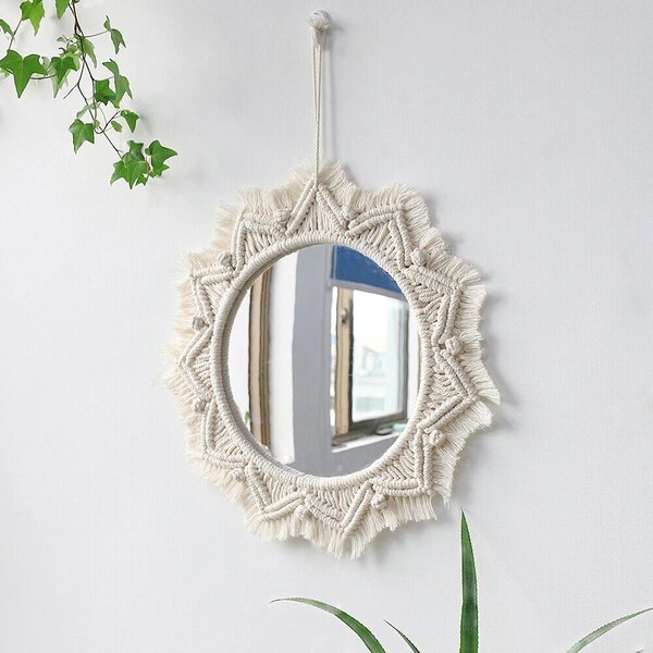 Boho wall mirror 50CM 322047