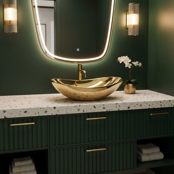 Countertop washbasin Rea Royal Gold