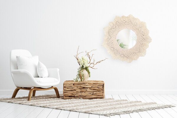 Boho wall mirror 60CM 322051