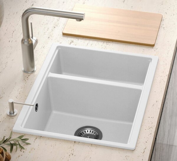 Granite sink Logan 150 White
