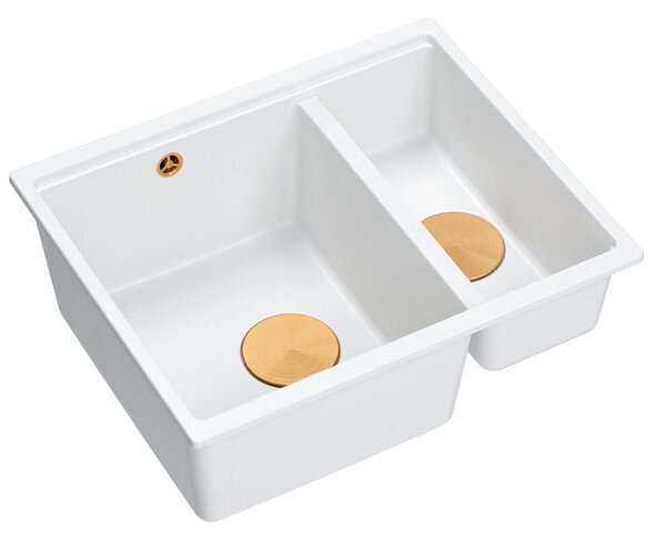 Granite sink Logan 150 White