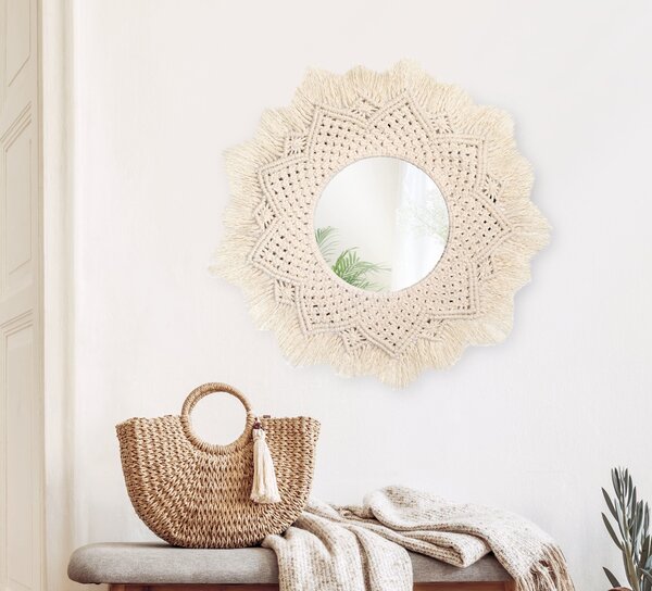 Boho wall mirror 60CM 322051