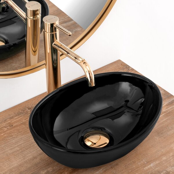 Countertop washbasin Rea Sofia Mini Black