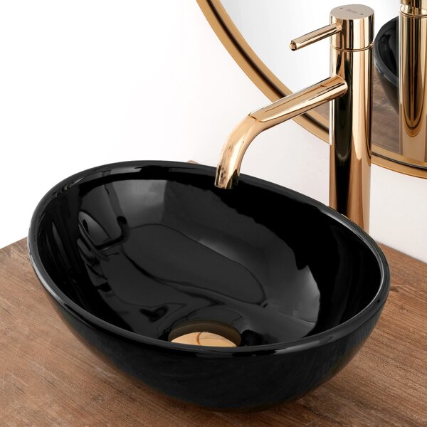 Countertop washbasin Rea Sofia Mini Black