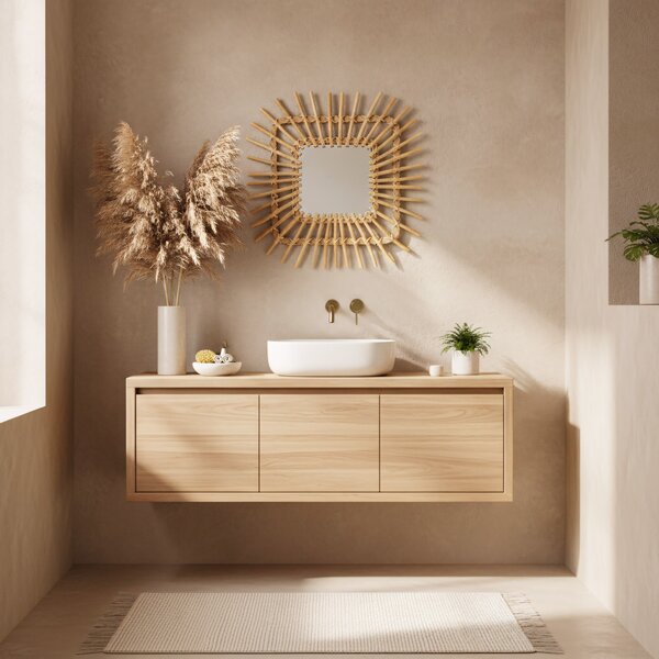 Boho wall mirror 45CM QDJ071