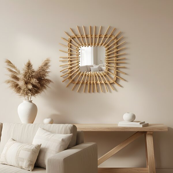 Boho wall mirror 45CM QDJ071