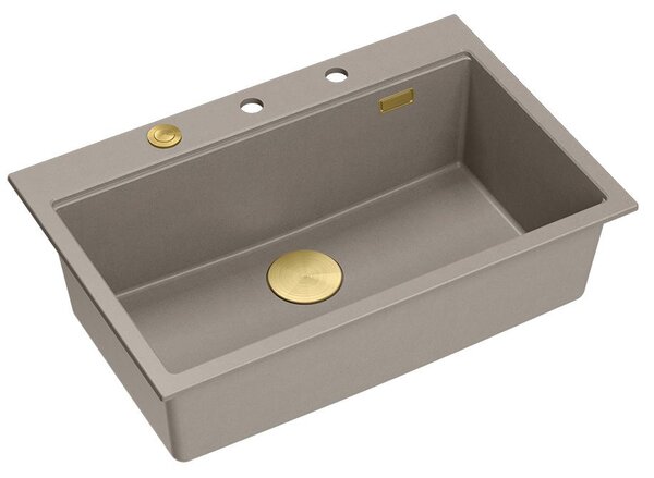 Granite sink MARC 110 WORKSTATION Beige