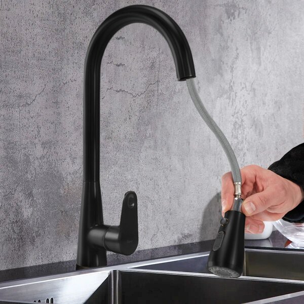 Kitchen faucet Mild black mat