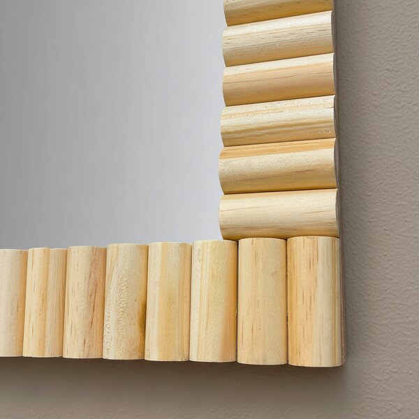 Boho wall mirror 55CM KLNA-MR03