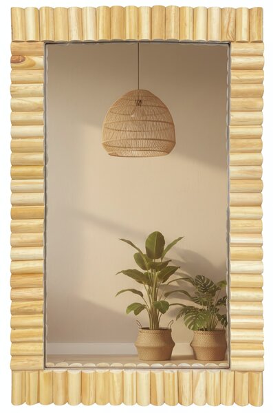 Boho wall mirror 55CM KLNA-MR03