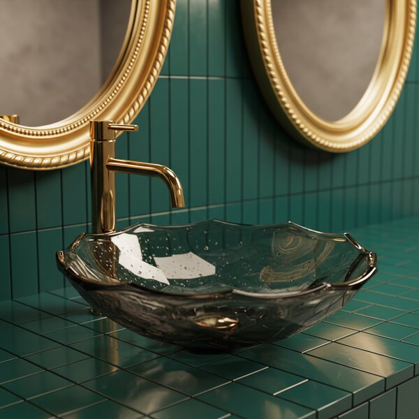 Countertop washbasin REA ARCTIC BLACK