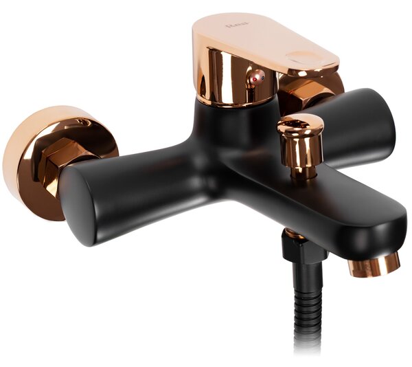 Bath faucet REA Mild Black Rose Gold