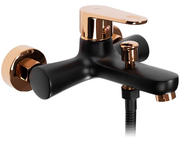 Bath faucet REA Mild Black Rose Gold