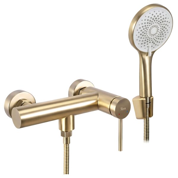 Shower faucet REA FOSS Brush Gold