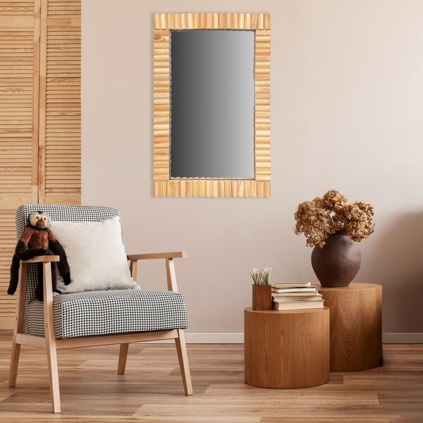 Boho wall mirror 55CM KLNA-MR03