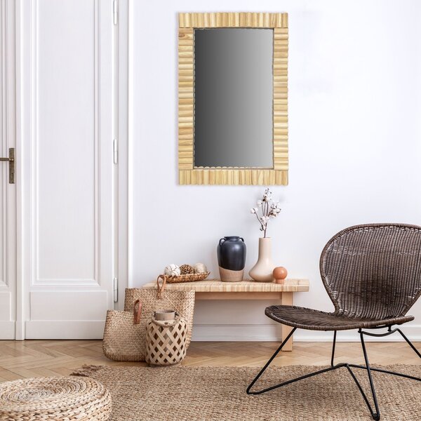 Boho wall mirror 55CM KLNA-MR03