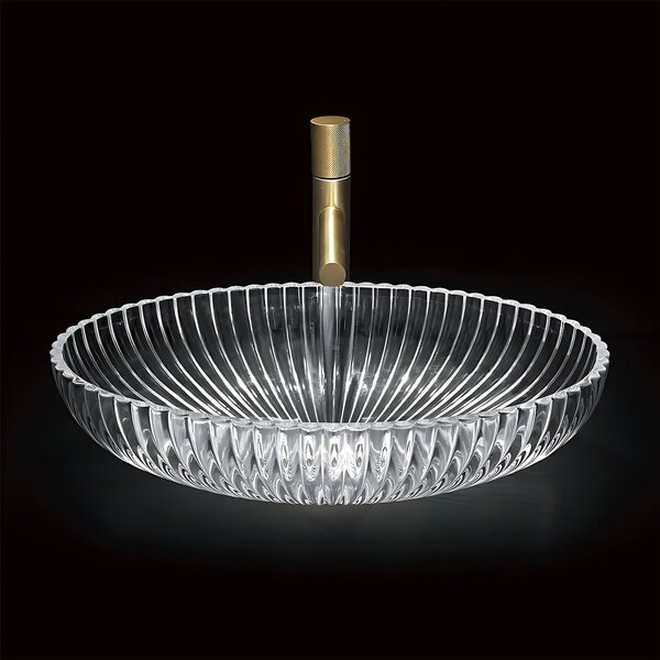 Countertop washbasin Rea Nicole Transparent