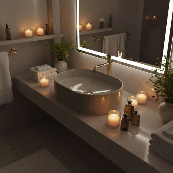 Countertop washbasin REA Nadia 50 Kashmir
