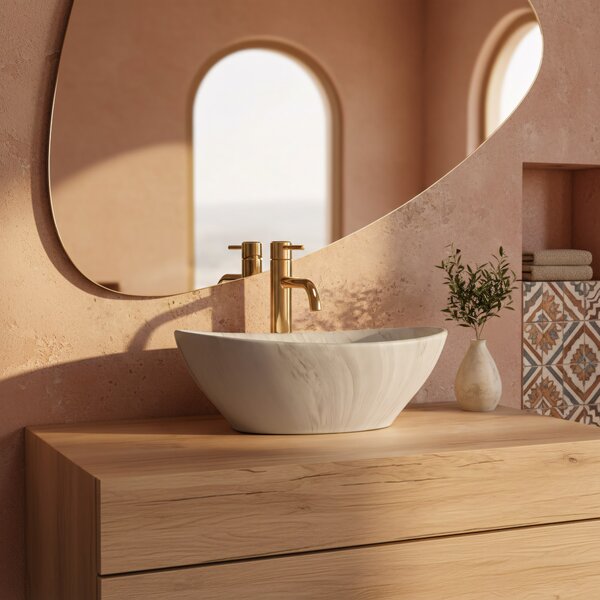Countertop Basin Rea Sofia Ash Matt