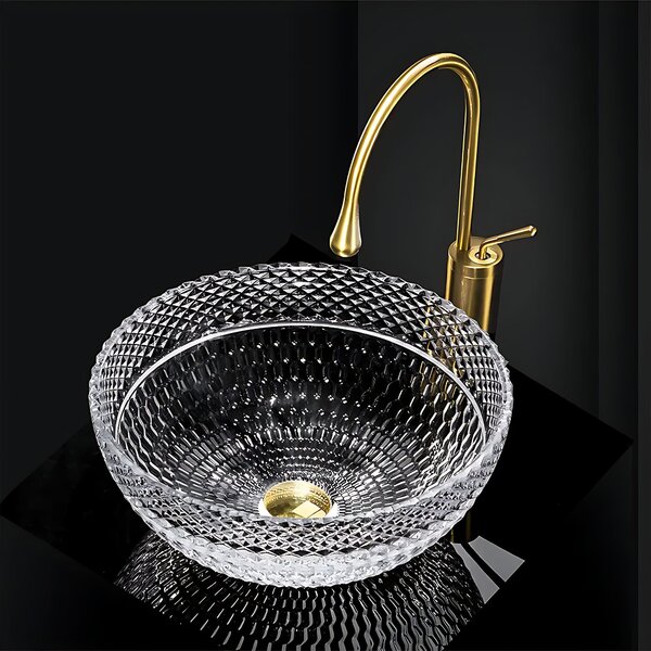 Countertop washbasin Rea Sue Transparent