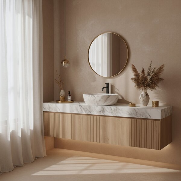 Countertop Basin Rea Amelia ASH MATT