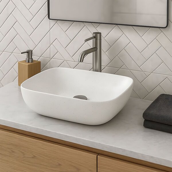 Countertop washbasin Rea Belinda Warm