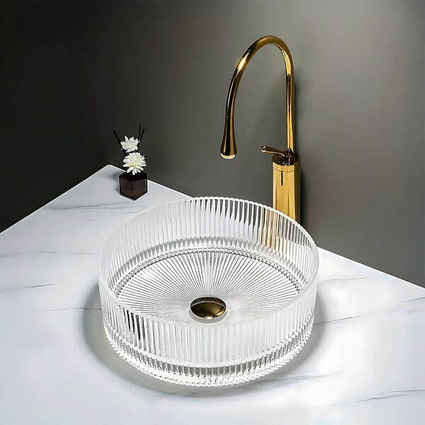 Countertop washbasin Rea Ingrid 36 Transparent