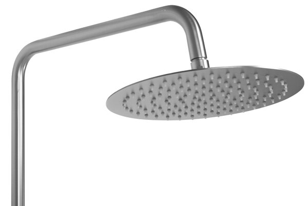 Shower set with thermostatic mixer REA VINCENT NICKEL BRUSH INOX