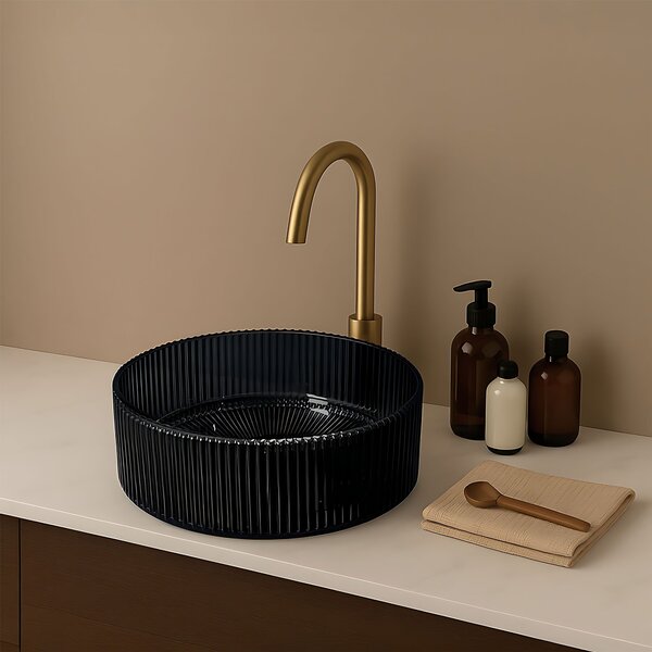 Countertop washbasin Rea Ingrid 36 Black