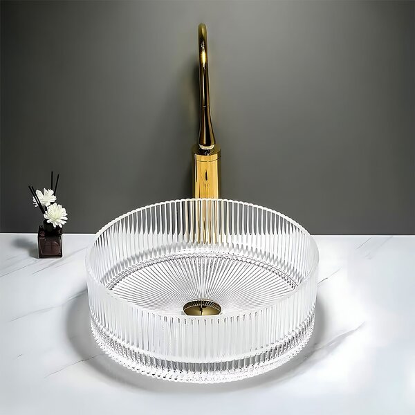 Countertop washbasin Rea Ingrid 36 Transparent