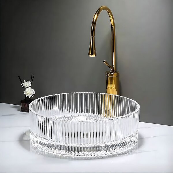 Countertop washbasin Rea Ingrid 36 Transparent