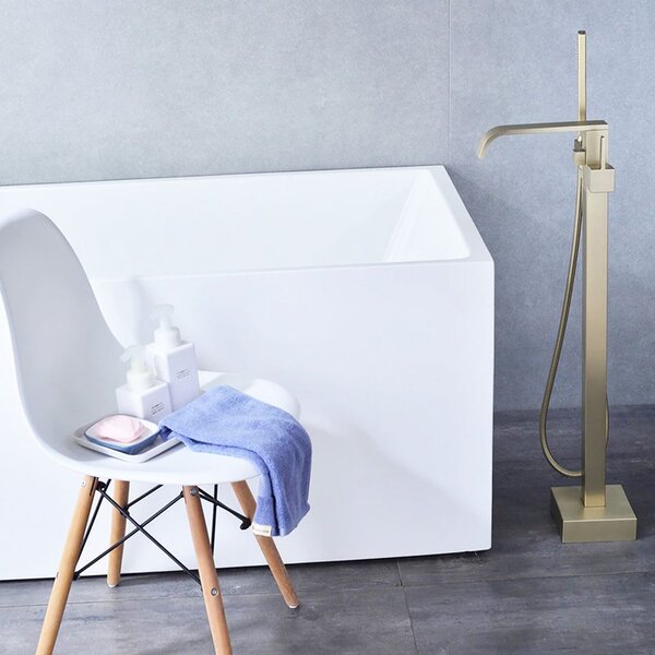 Free-standing faucet Rea Carat Brush Gold