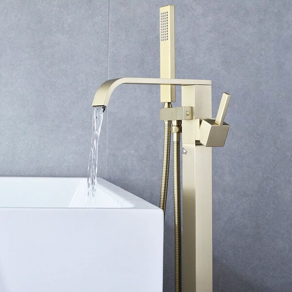 Free-standing faucet Rea Carat Brush Gold