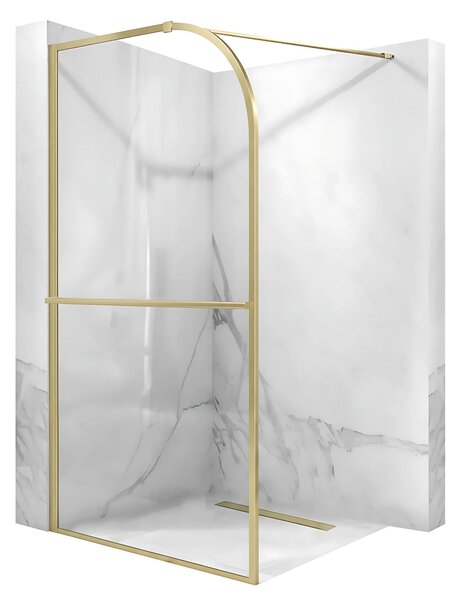 Shower screen Rea Sky Brush Gold 100