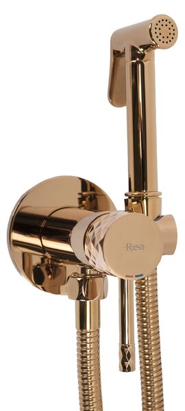 Bidet faucet Lungo Loop Diamond Copper