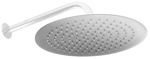 Rainfall shower head Rea Chrome 25cm