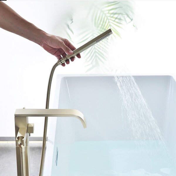 Free-standing faucet Rea Carat Brush Gold