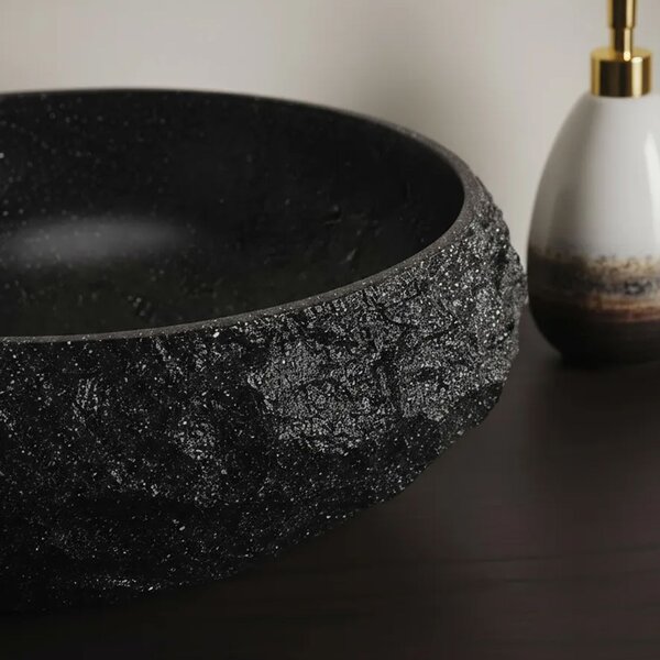 Countertop Basin Rea Mika Black