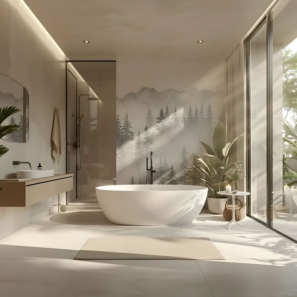 Freestanding Acrylic Bathtub ROMA 170