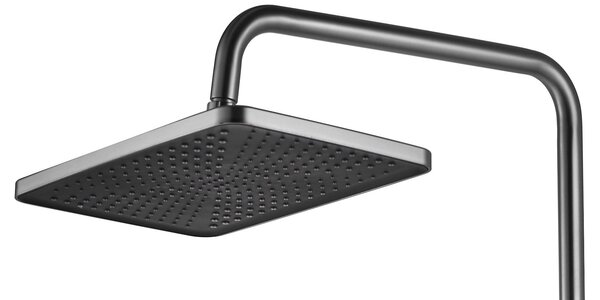 Shower set with thermostatic mixer REA ROB Nickiel Brush INOX