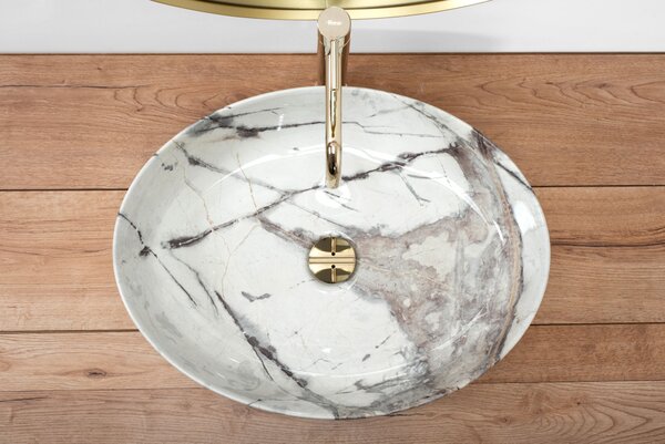 Countertop Basin REA Queen Thunder Shiny