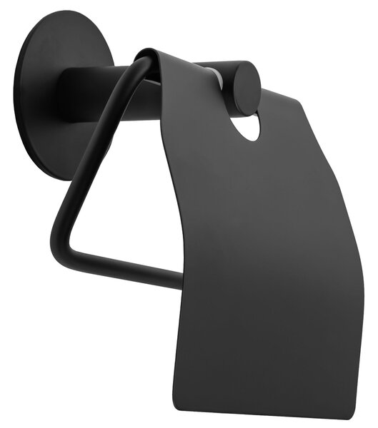 Toilet paper holder Black 322219A DUO