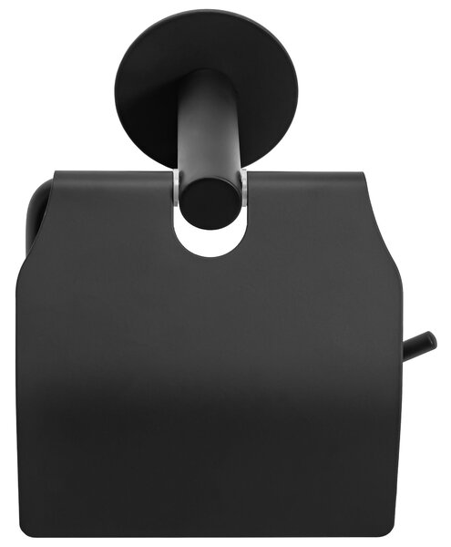 Toilet paper holder Black 322219A DUO