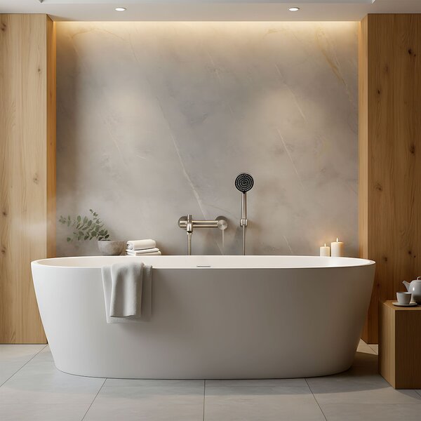 Bathroom faucet REA FOSTER Nickel Brush