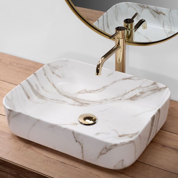 Countertop Basin REA Demi Aiax Shiny