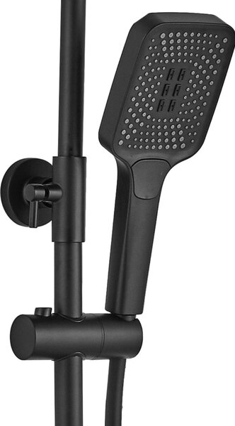 Shower set REA HELIX Black